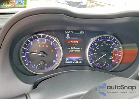 2017 Infiniti Q50 3.0T Sport z USA, uszkodzony, nr VIN JN1EV7AR9HM835485